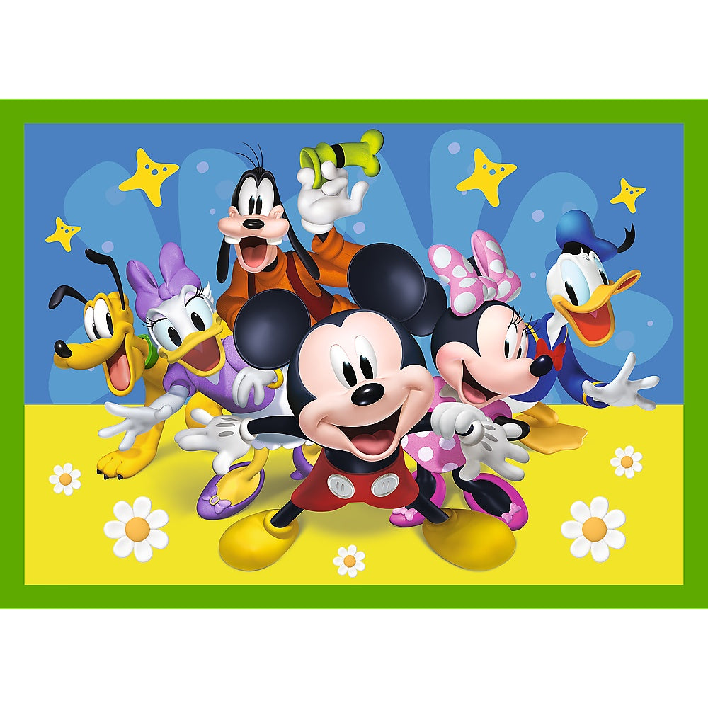 Trefl Mickey Mouse Puzzle 4 In 1 Set 12 15 20 24 Pcs
