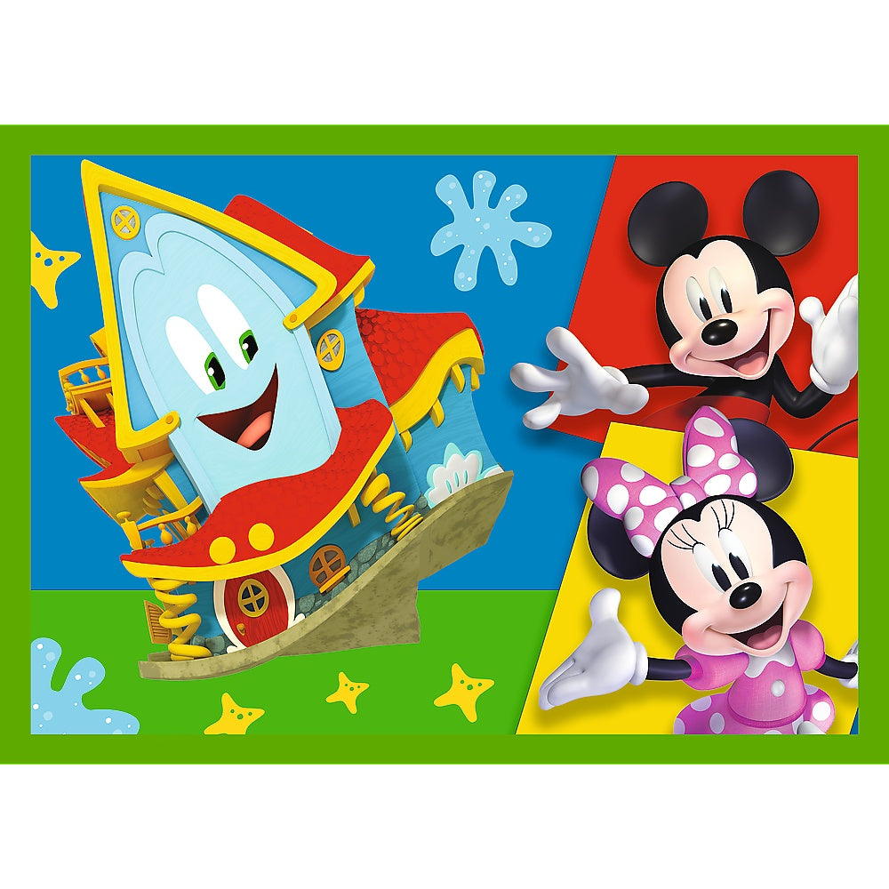 Trefl Mickey Mouse Puzzle 4 In 1 Set 12 15 20 24 Pcs