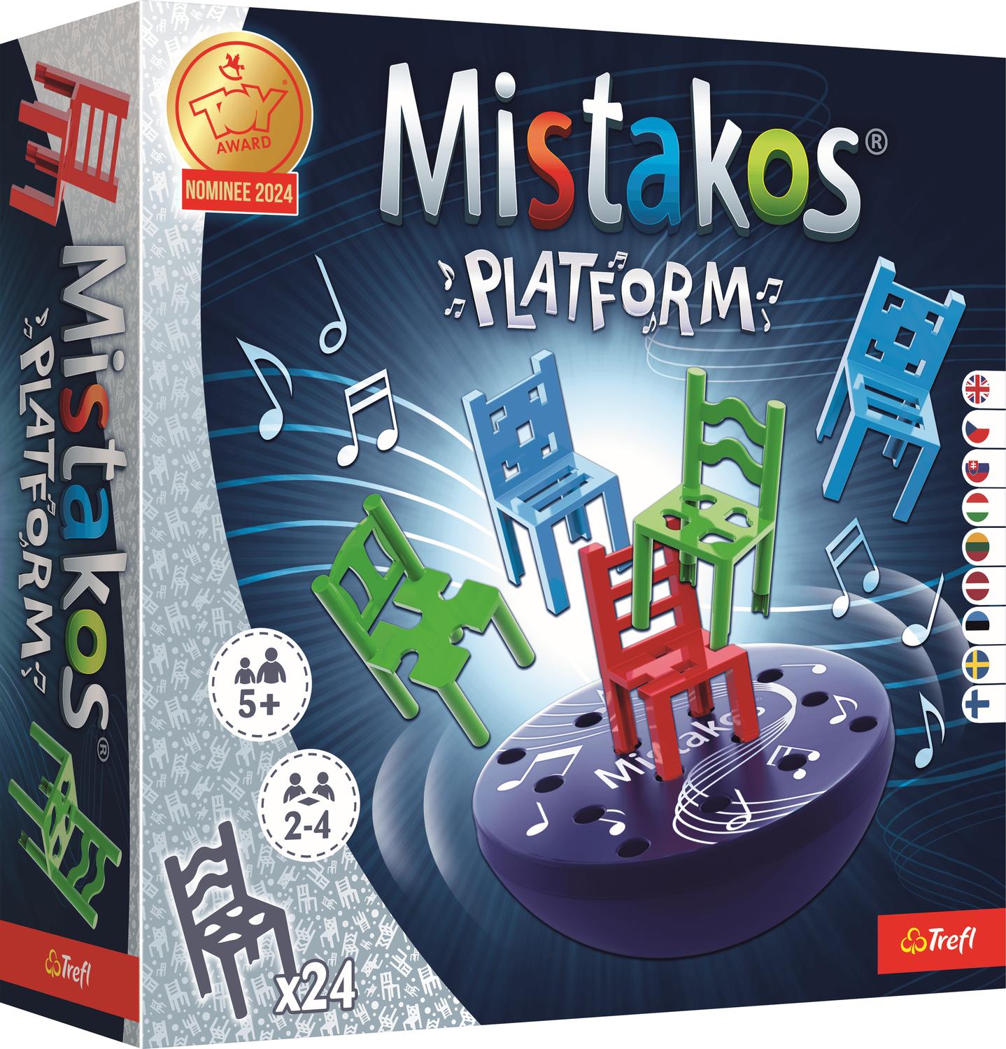 Trefl Mistakos Platform Boardgame