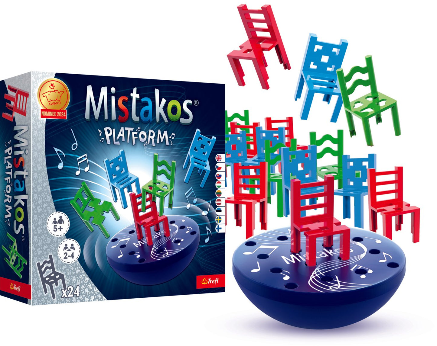 Trefl Mistakos Platform Boardgame