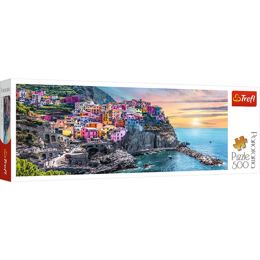 Trefl Panoramic Puzzle Vernazza Italy 500 Pcs