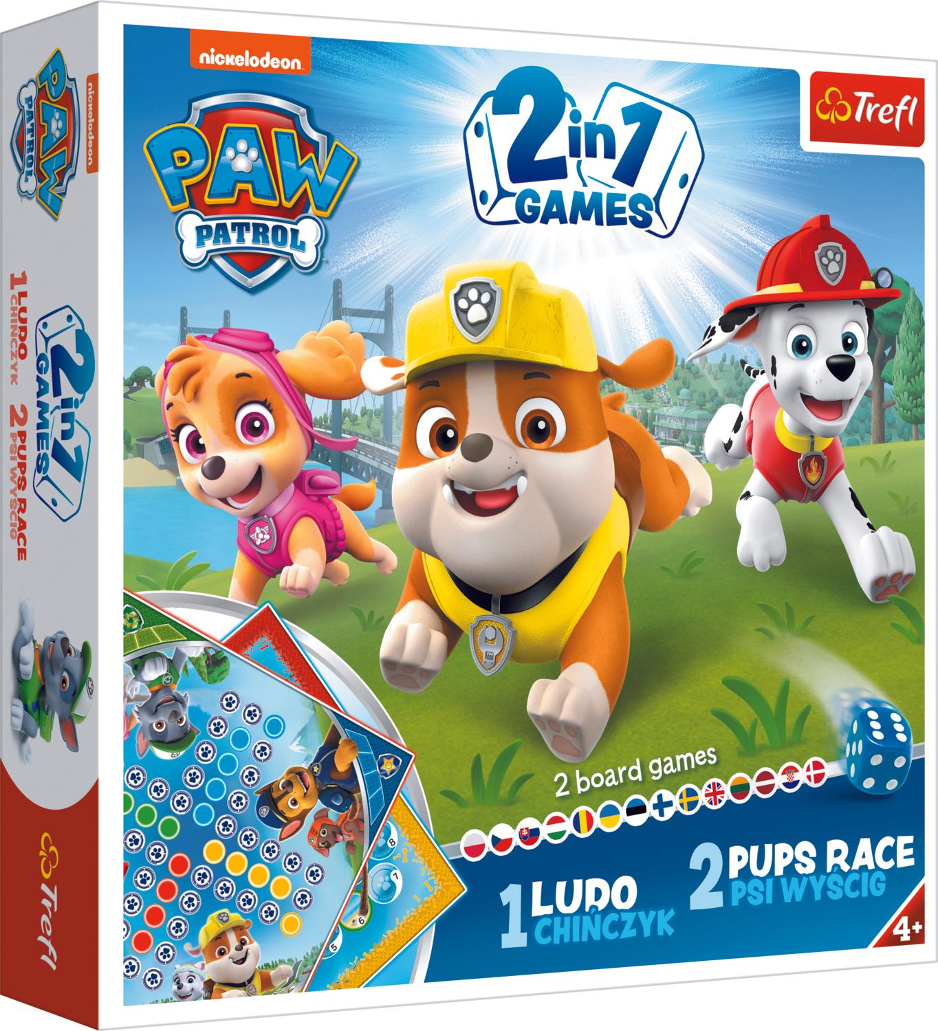 Trefl Paw Patrol Board Game 2 In 1