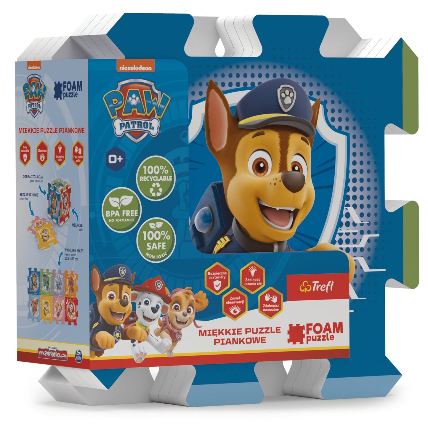 Trefl Paw Patrol Foam Puzzle
