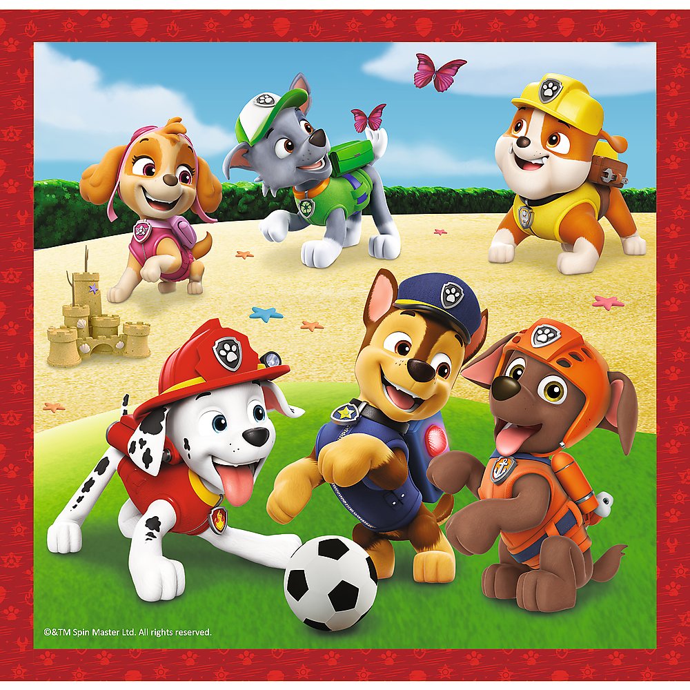 Trefl Paw Patrol Puzzle 3 In 1 Set