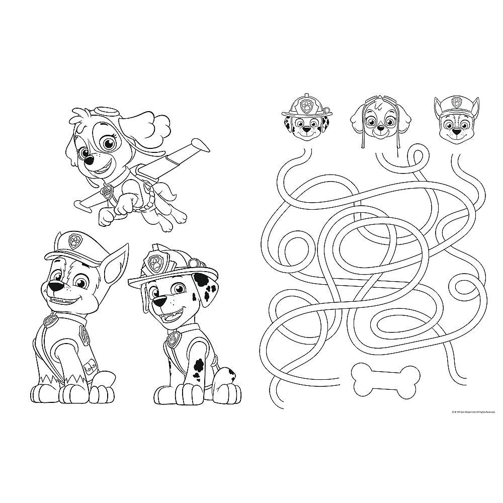 Trefl Paw Patrol Super Maxi Puzzle, 24 Pcs