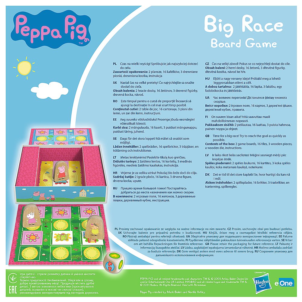 Trefl Peppa Pig Game Big Race