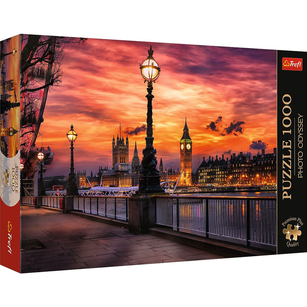 Trefl Premium Plus Puzzle Big Ben, London, 1000 Pcs