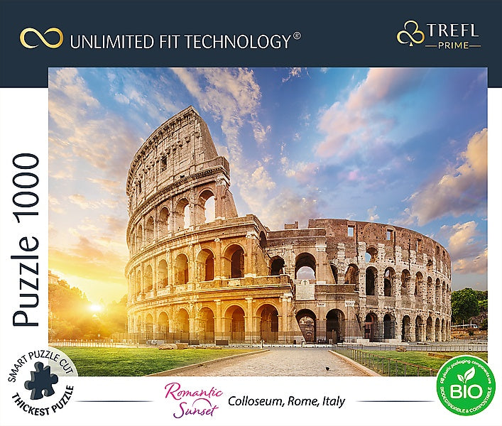 Trefl Prime Puzzle Romantic Sunset Colloseum, 1000 Pcs