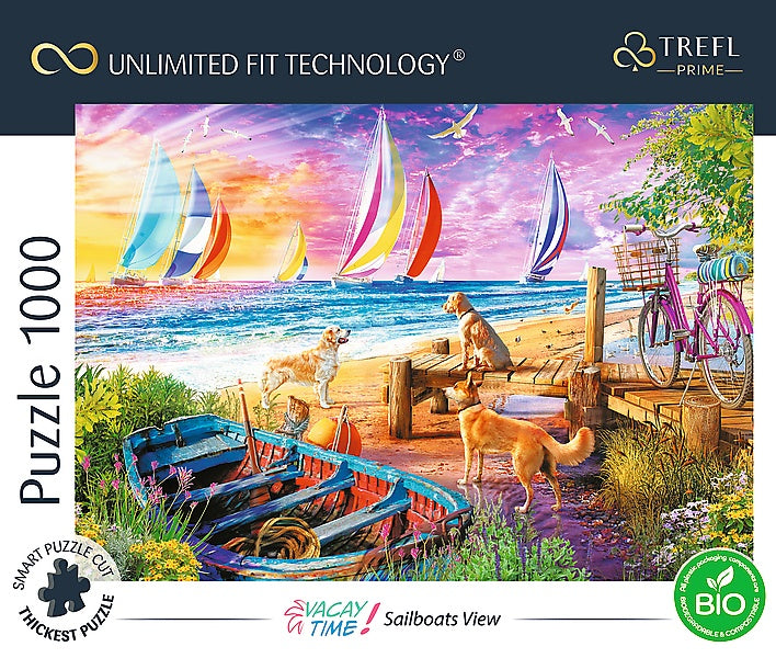 Trefl Prime Puzzle Vacaytime Summer Evening, 1000 Pcs