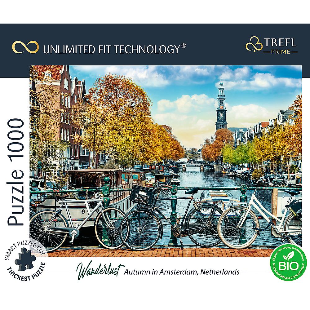 Trefl Prime Puzzle Wanderlust Amsterdam, 1000 Pcs