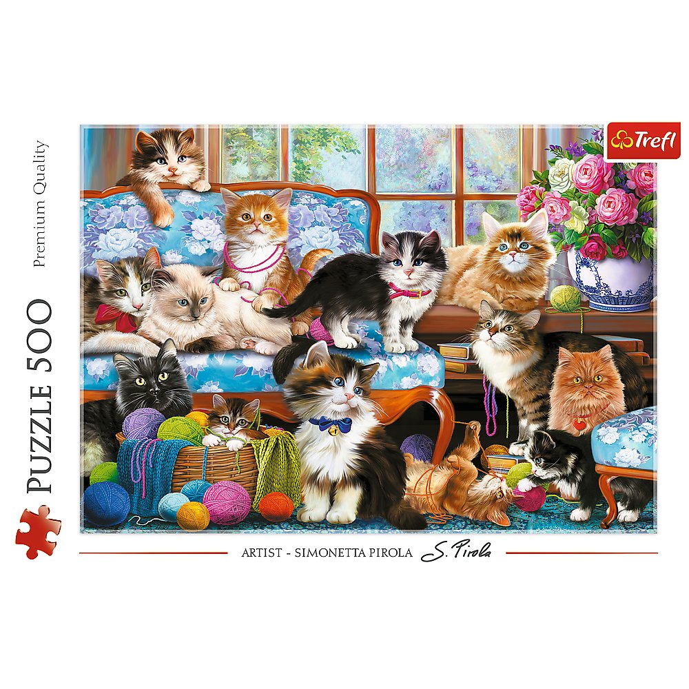Trefl Puzzle Cats 500 Pcs
