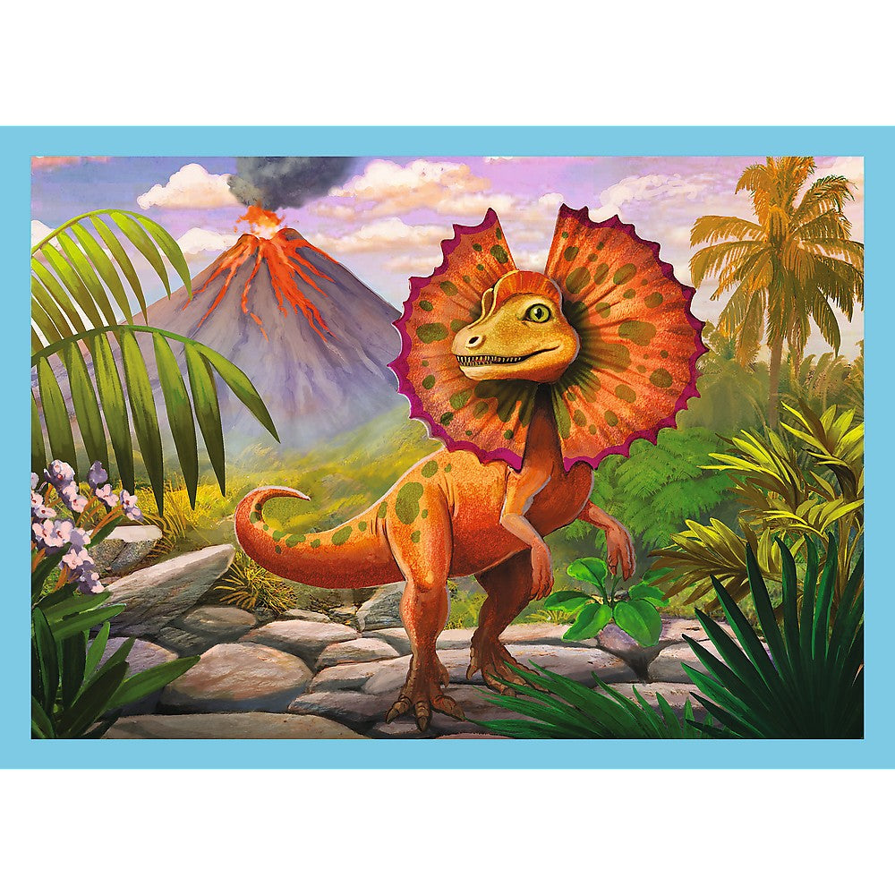 Trefl Puzzle Dinosaurs 4 In 1 Set 12 15 20 24 Pcs