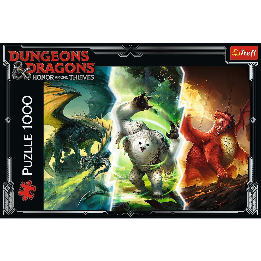 Trefl Puzzle Dungeons And Dragons Monsters 1000 Pcs
