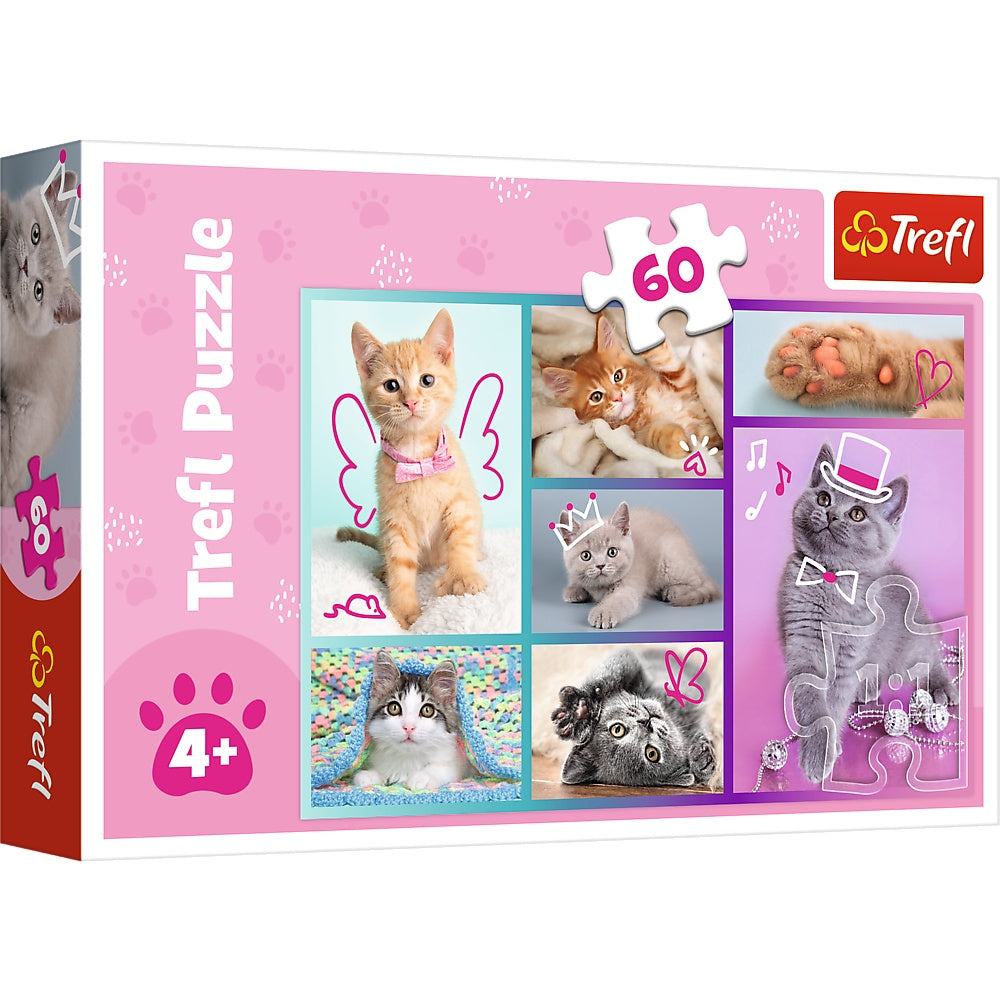 Trefl Puzzle Kittens 60 Pcs