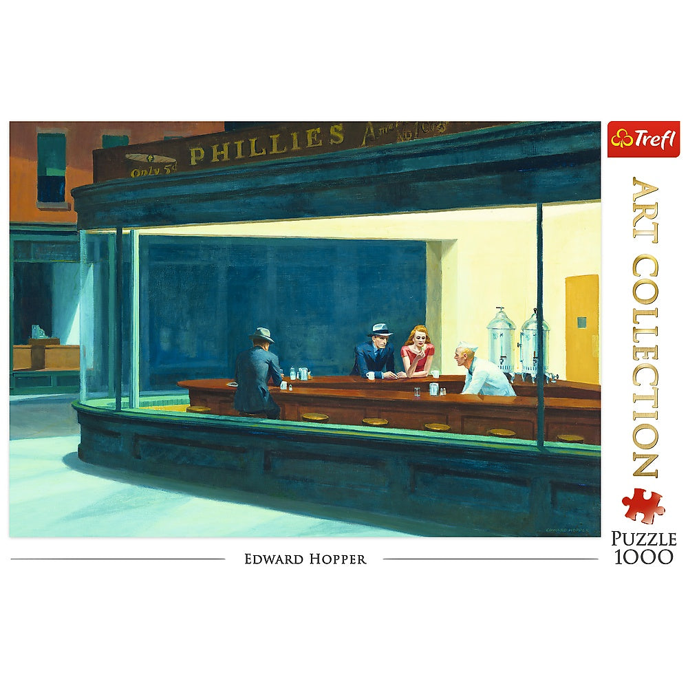 Trefl Puzzle Nighthawks, 1000 Pcs