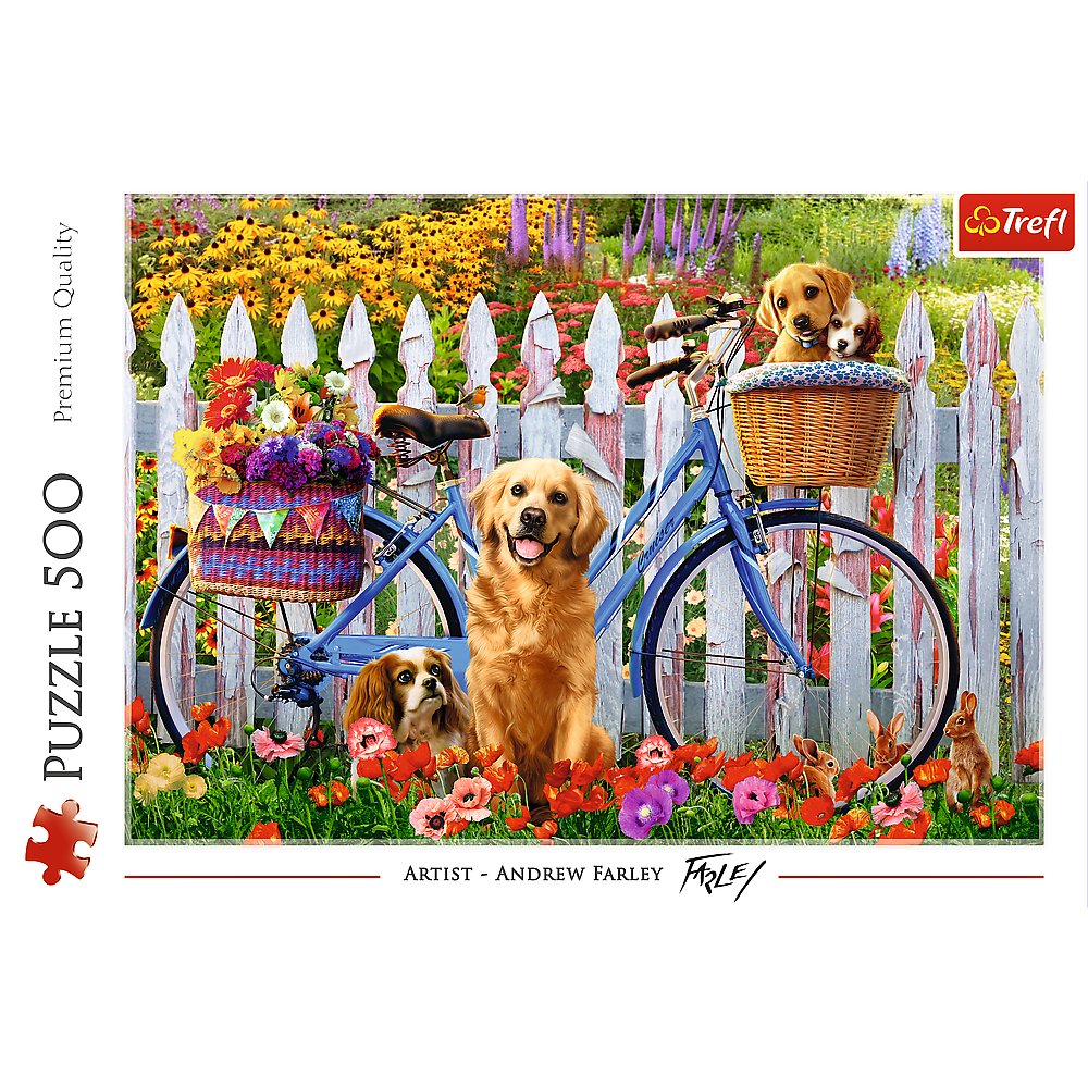 Trefl Puzzle Puppies, 500 Pcs