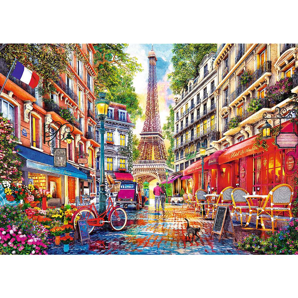 Trefl Puzzle Set European Capitals, 2X500 Pcs