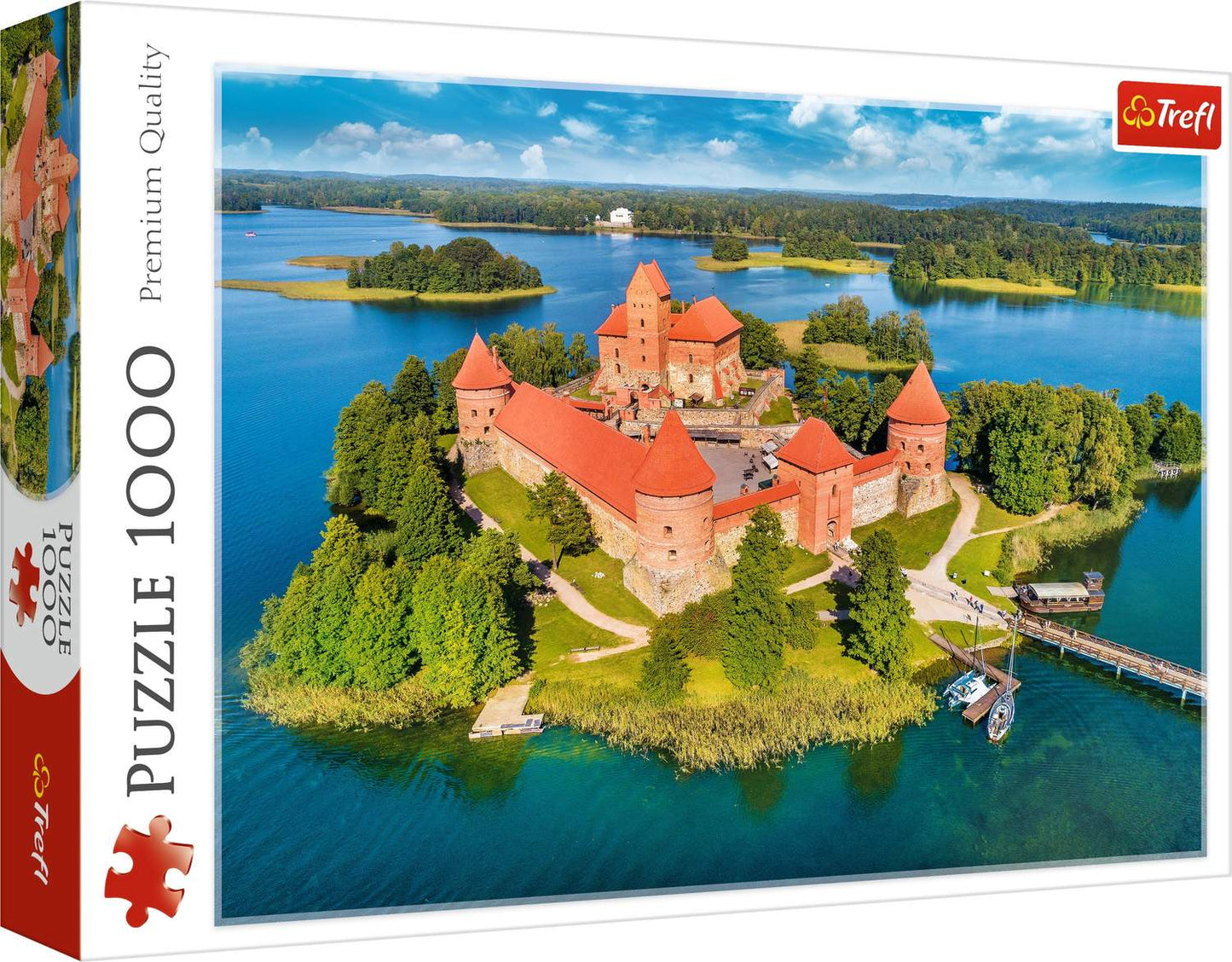 Trefl Puzzle Trakai Castle 1000 Pcs