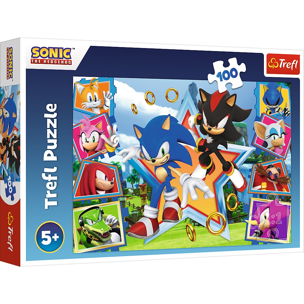 Trefl Sonic Puzzle, 100 Pcs