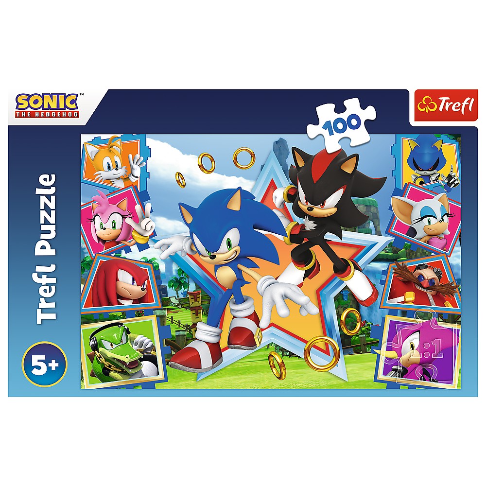 Trefl Sonic Puzzle, 100 Pcs