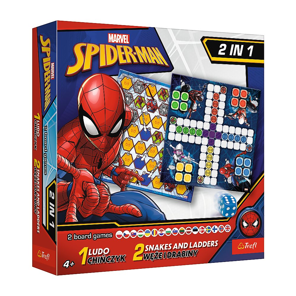 Trefl Spider-Man Board Game 2 In 1