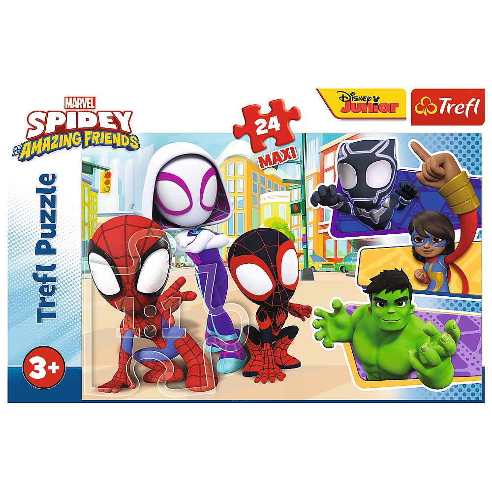 Trefl Spider-Man Maxi Puzzle 24 Pcs Spidey