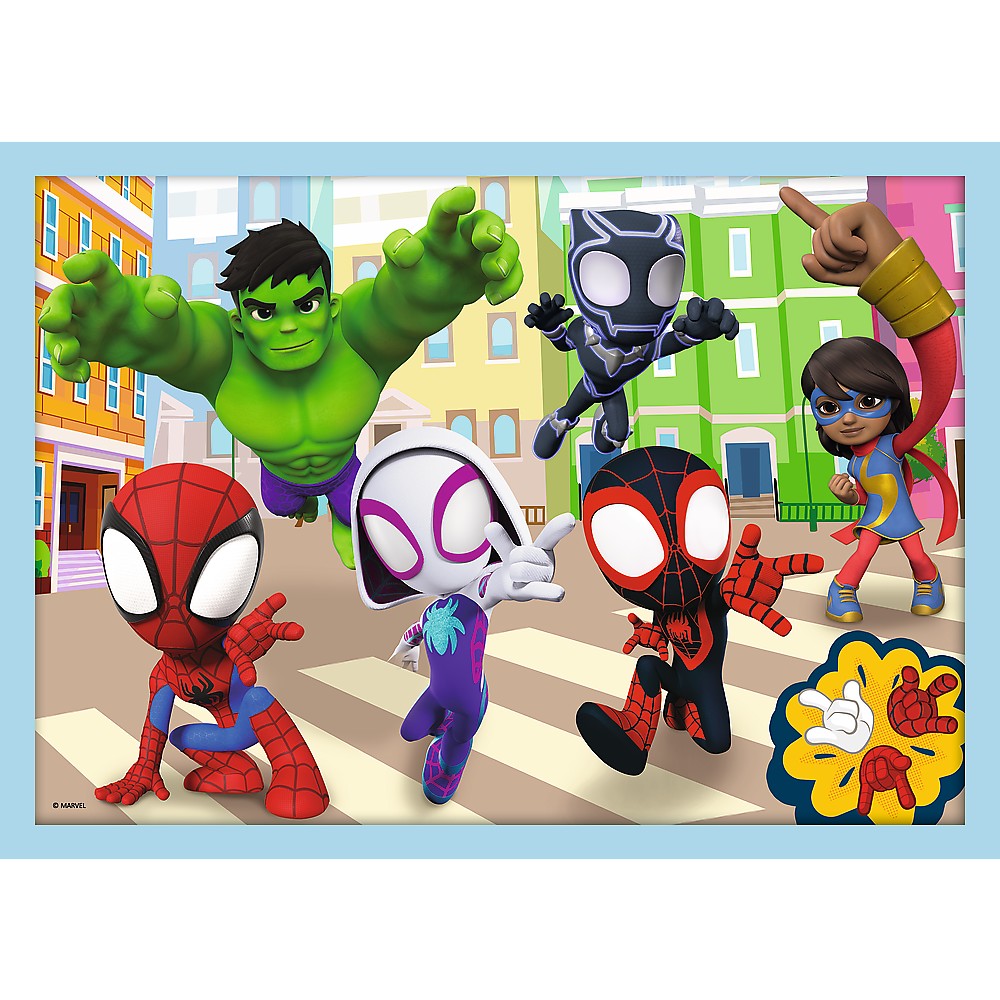 Trefl Spider-Man Puzzle Set 4In1 Spidey