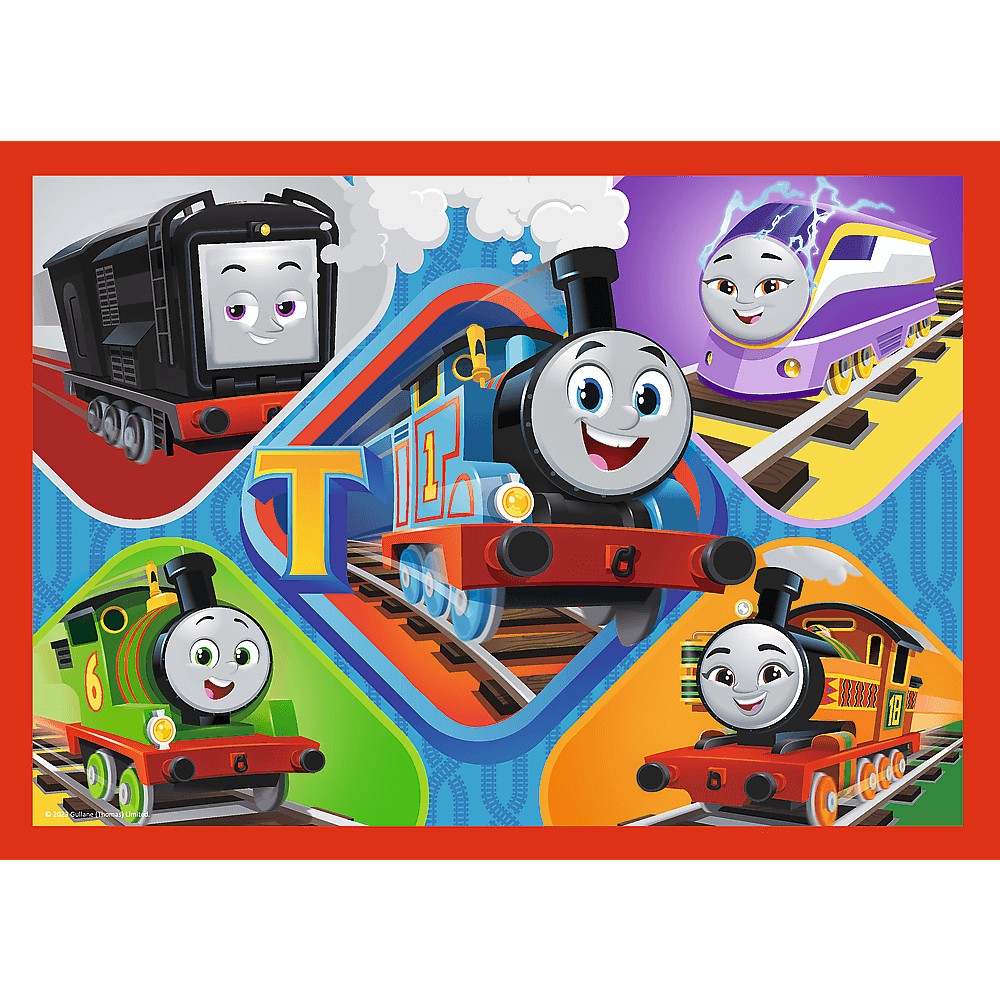 Trefl Thomas & Friends Puzzle 4 In 1 Set Thomas