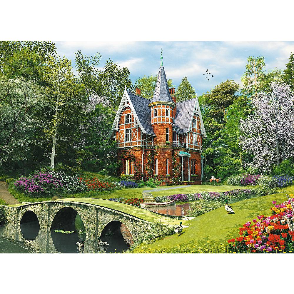 Trefl Wooden Puzzle Victorian House 1000 Pcs