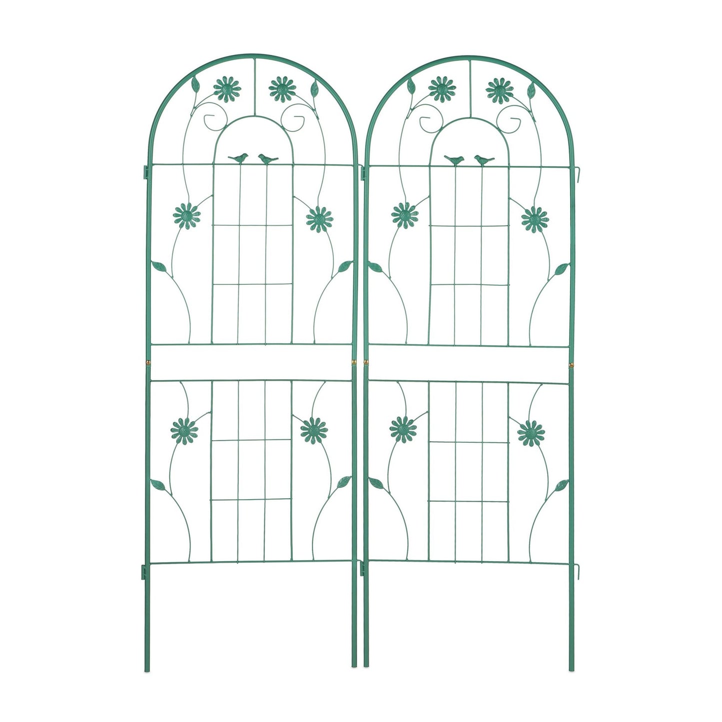 Trellis 150 cm set of 2 green