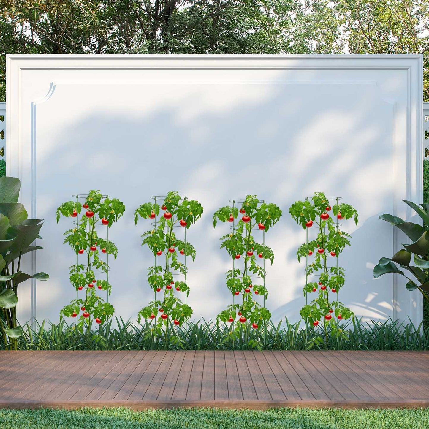 Trellis 150 cm set of 3