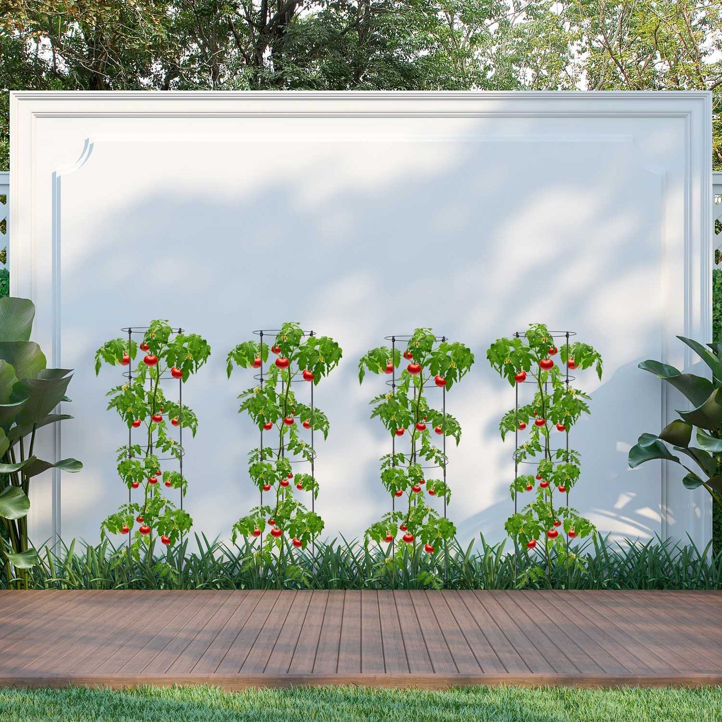 Trellis 150 cm set of 3