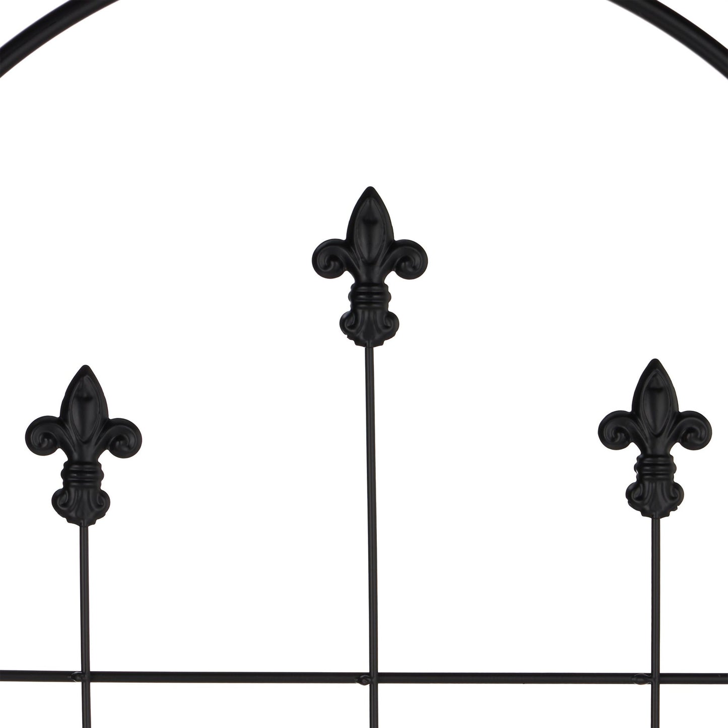 Trellis 180 cm set of 2 black