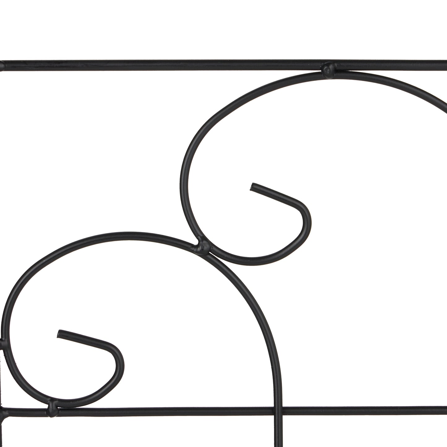 Trellis 180 cm set of 2 black
