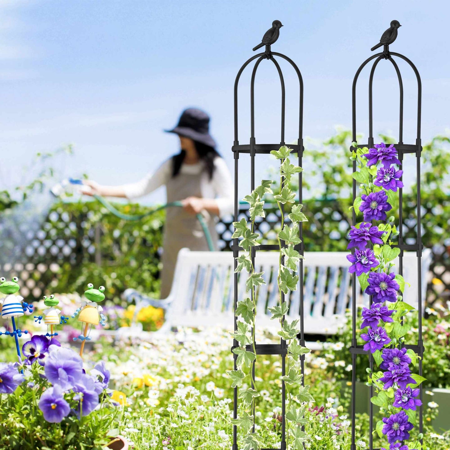 Trellis 188 cm set of 2
