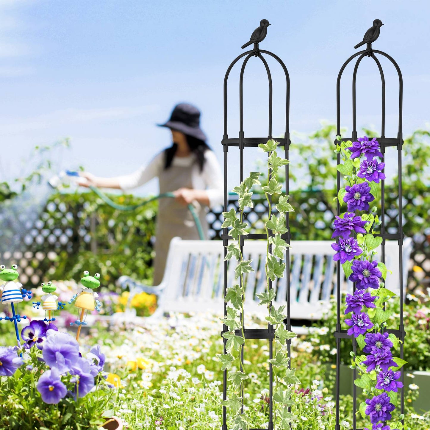 Trellis 188 cm set of 2