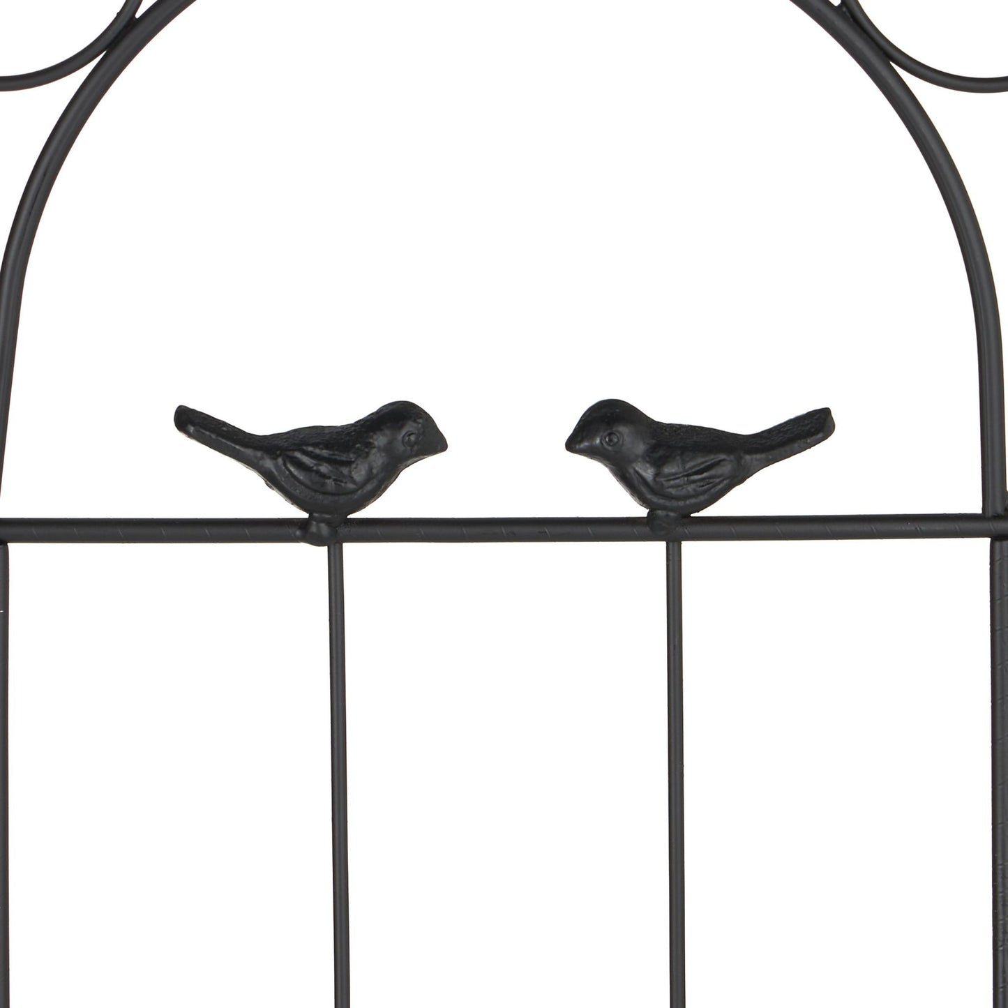 Trellis 200 cm set of 2 black