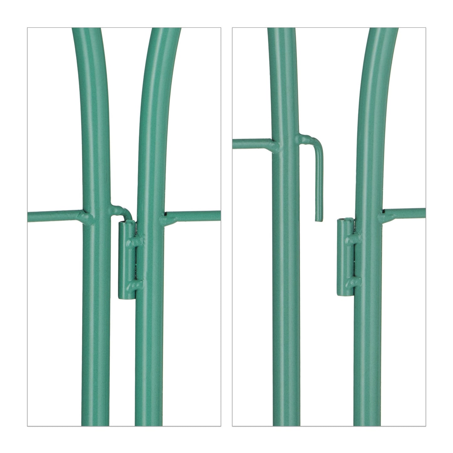 Trellis 200 cm set of 2 green
