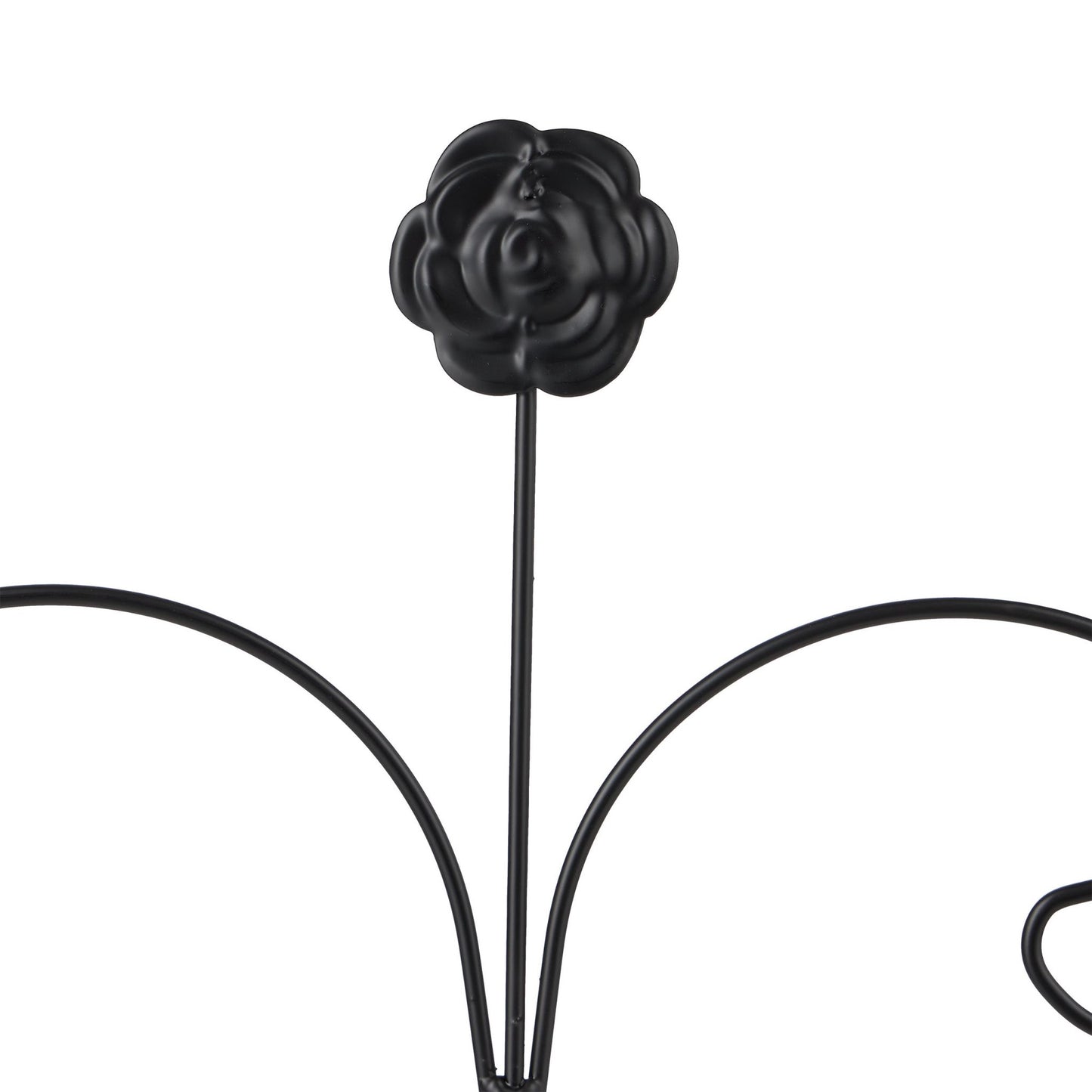 Trellis 220 cm set of 2 black