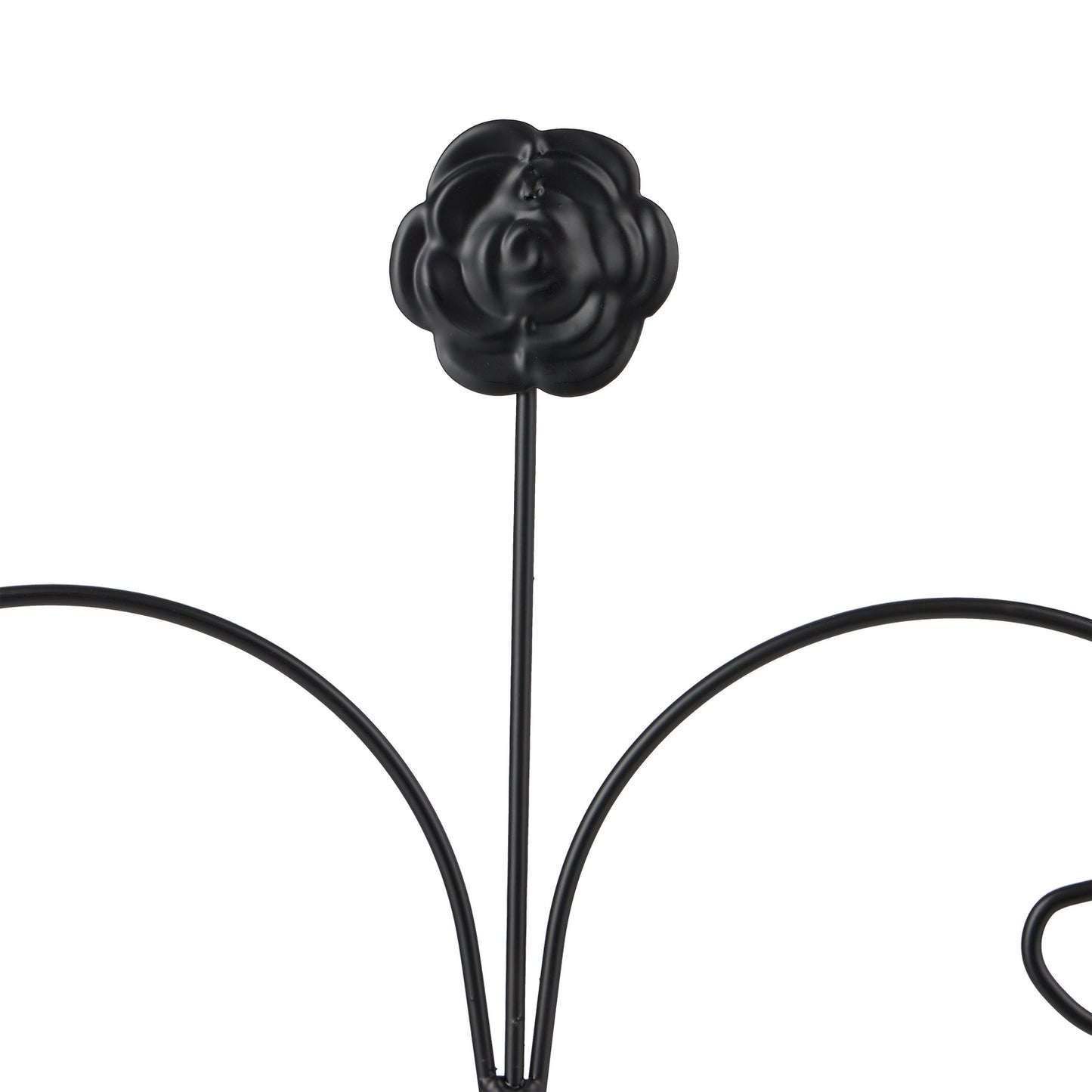 Trellis 220 cm set of 2 black