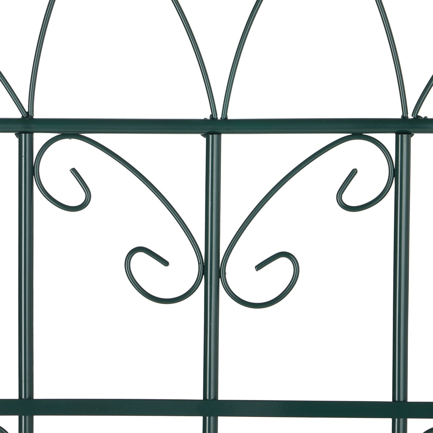 Trellis 220 cm set of 2 green