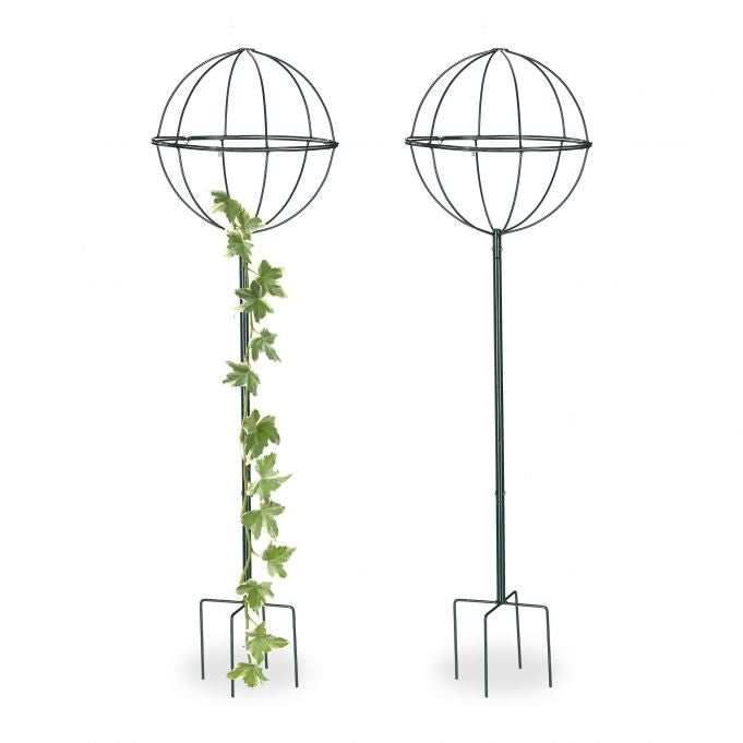 Trellis globe set in two