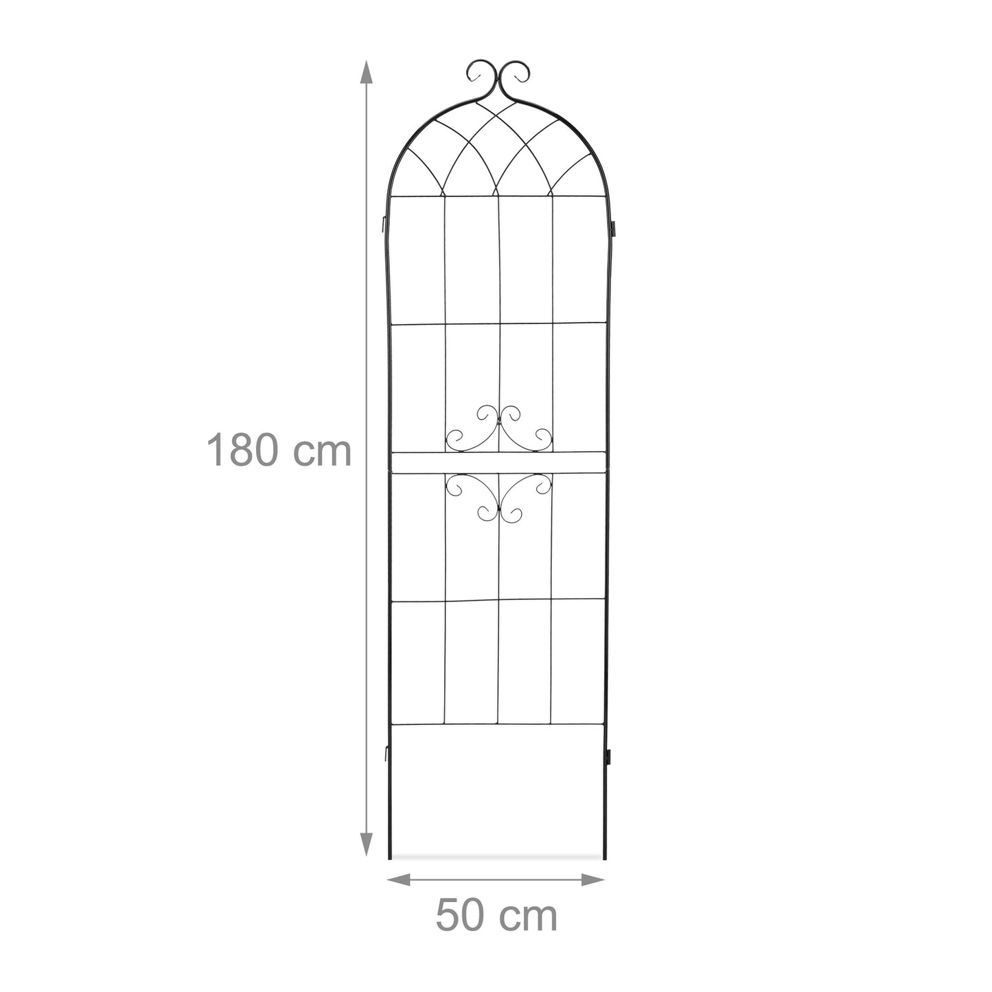 Trellis metal set of 2