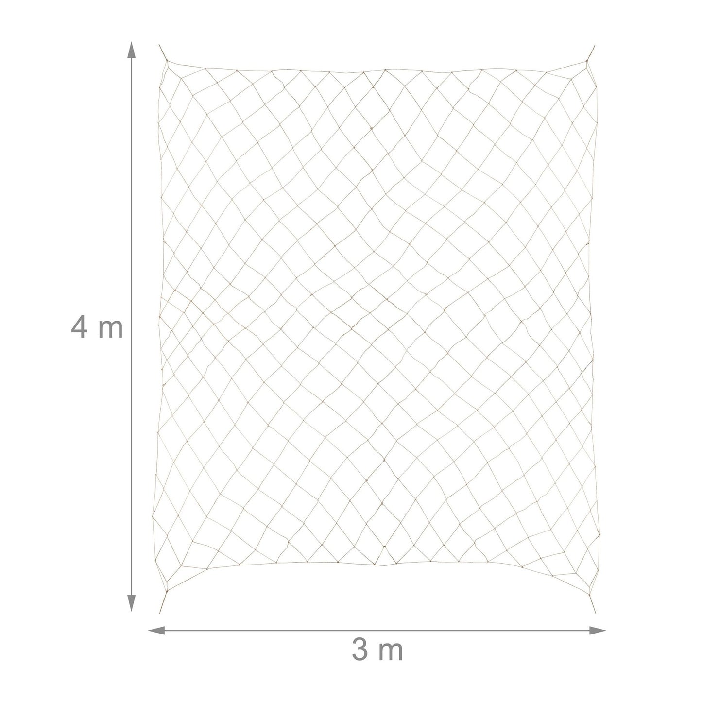 Trellis net jute