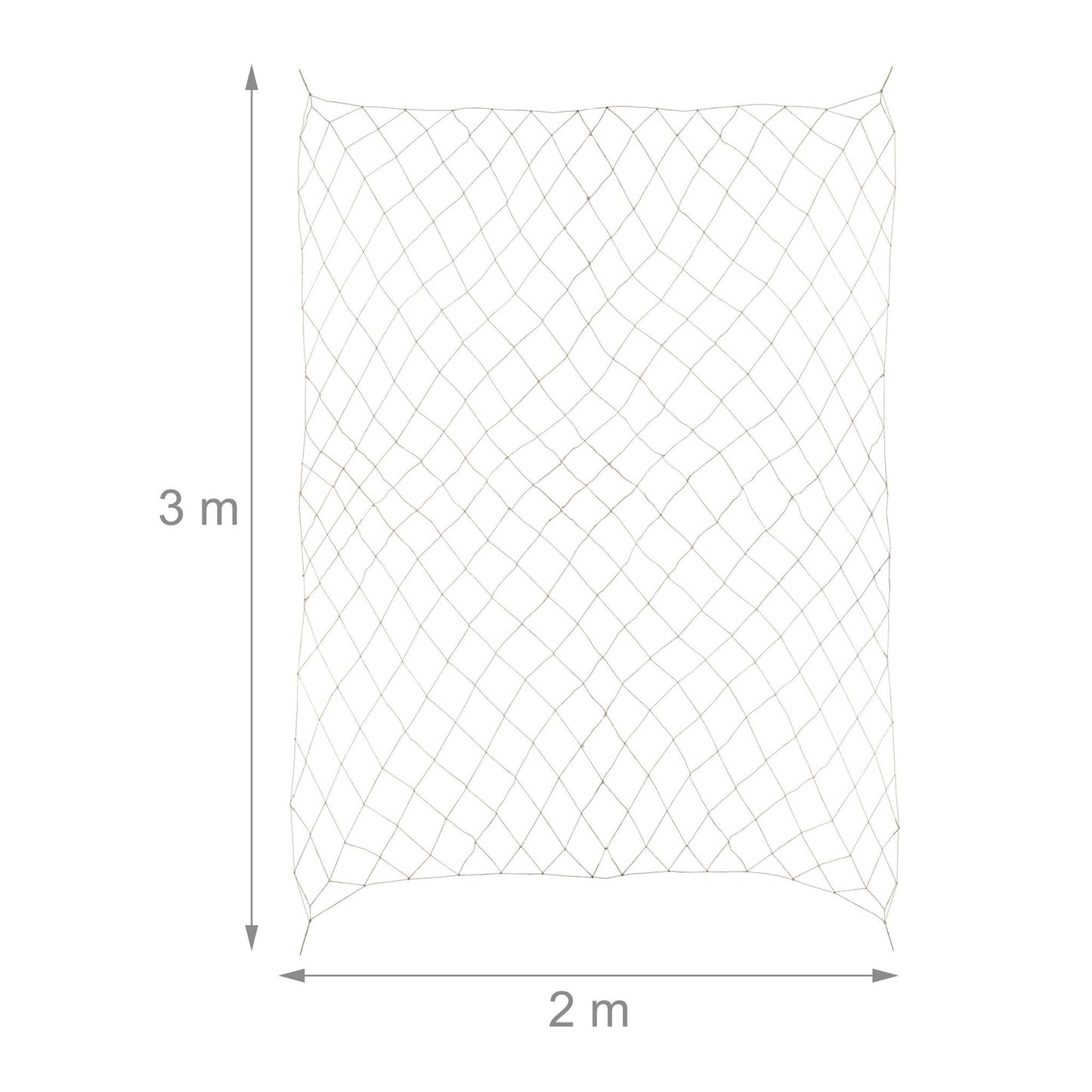 Trellis net jute