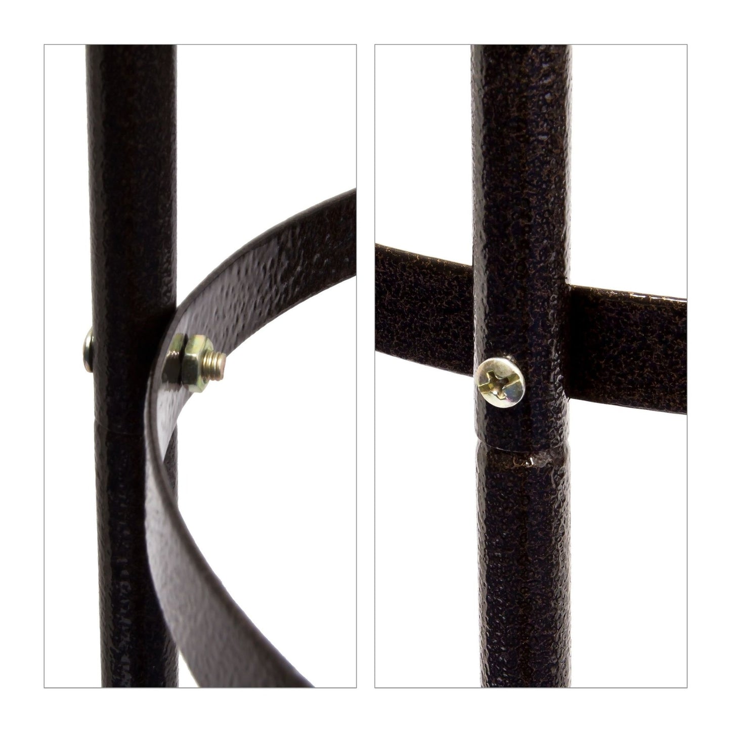 Trellis obelisk metal brown 190 cm