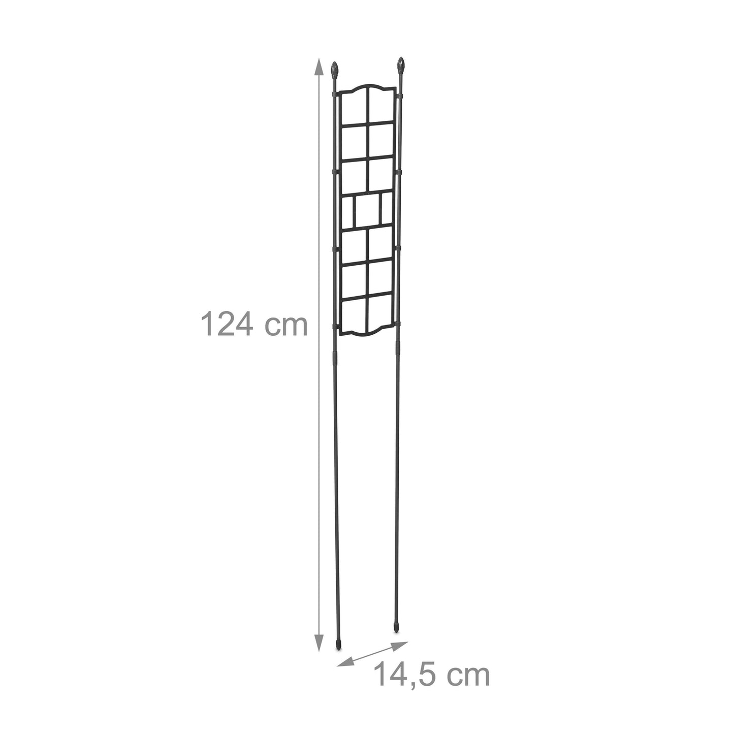 Trellis set of 3 124 cm