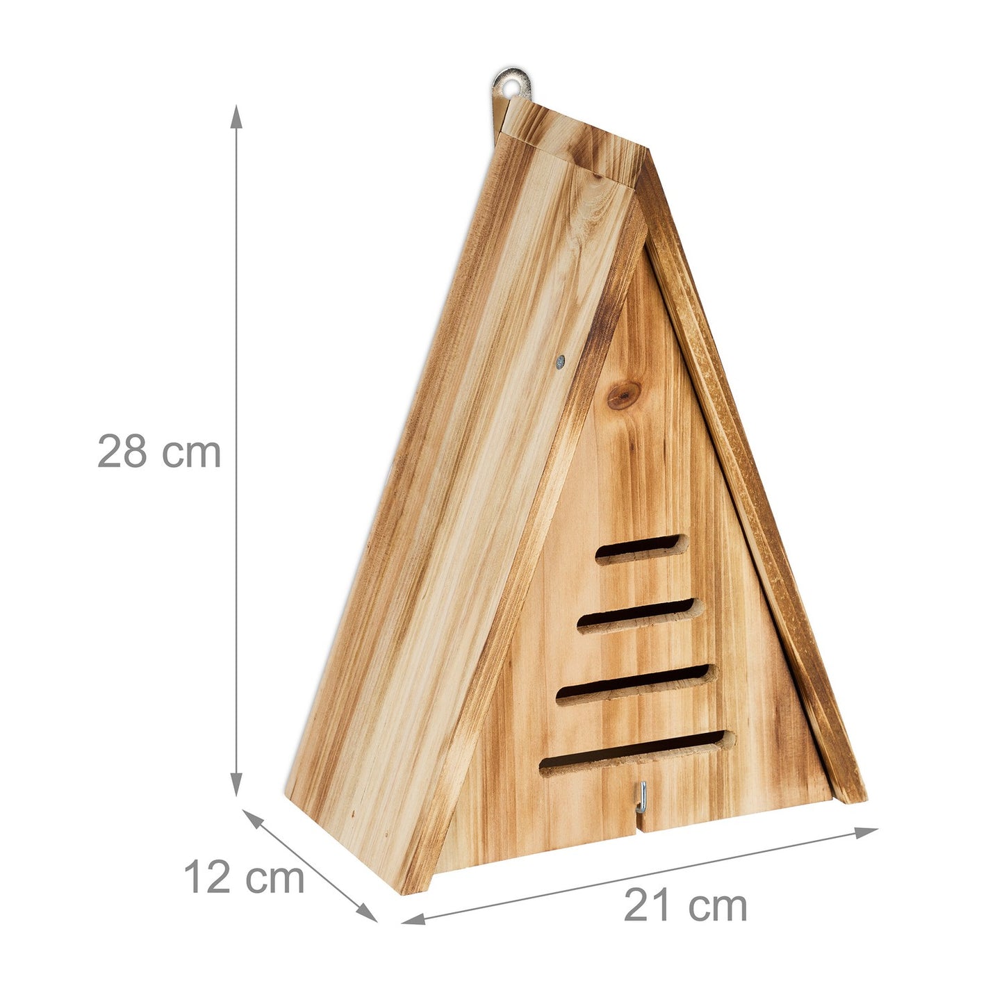 Triangular ladybug house