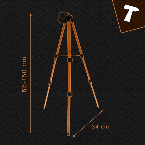 Tripod for Cross Line Laser, 150cm Adjustable Height