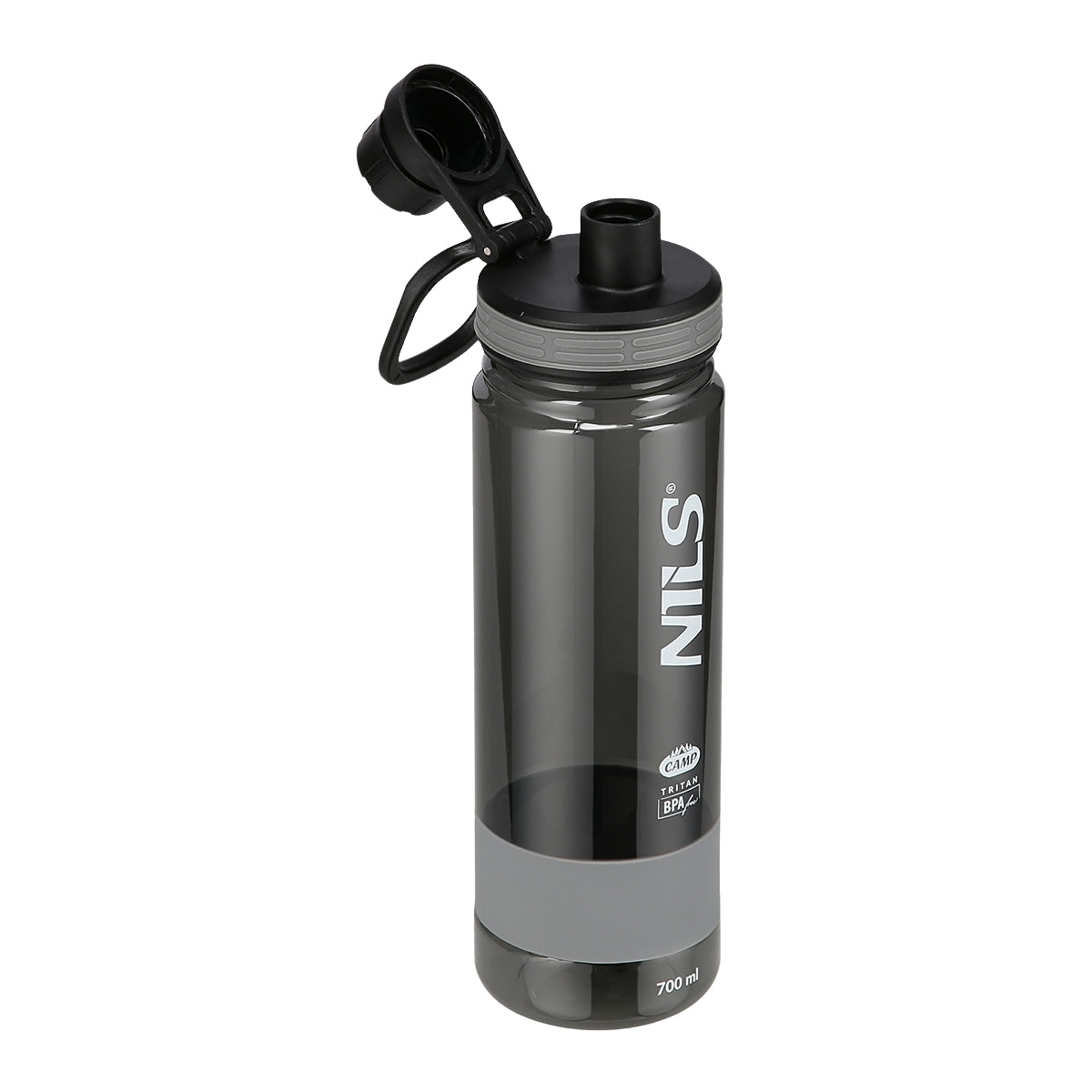 Tritan Water Bottle, Gray, 700ml